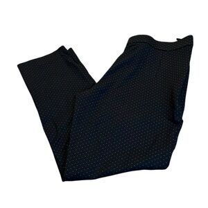 AMANDA & CHELSEA dotted black trousers